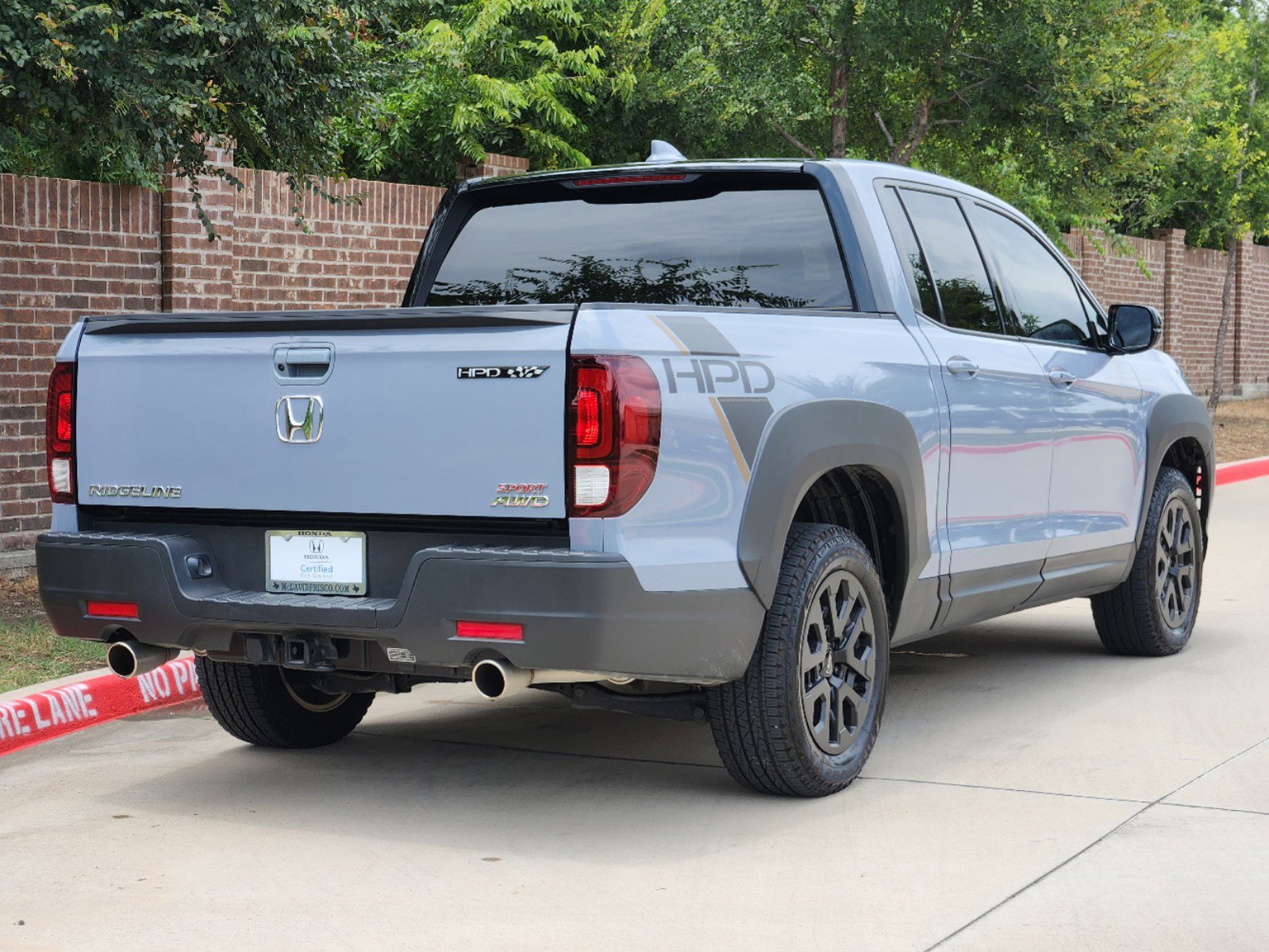 Certified 2023 Honda Ridgeline Sport with VIN 5FPYK3F15PB047820 for sale in Frisco, TX