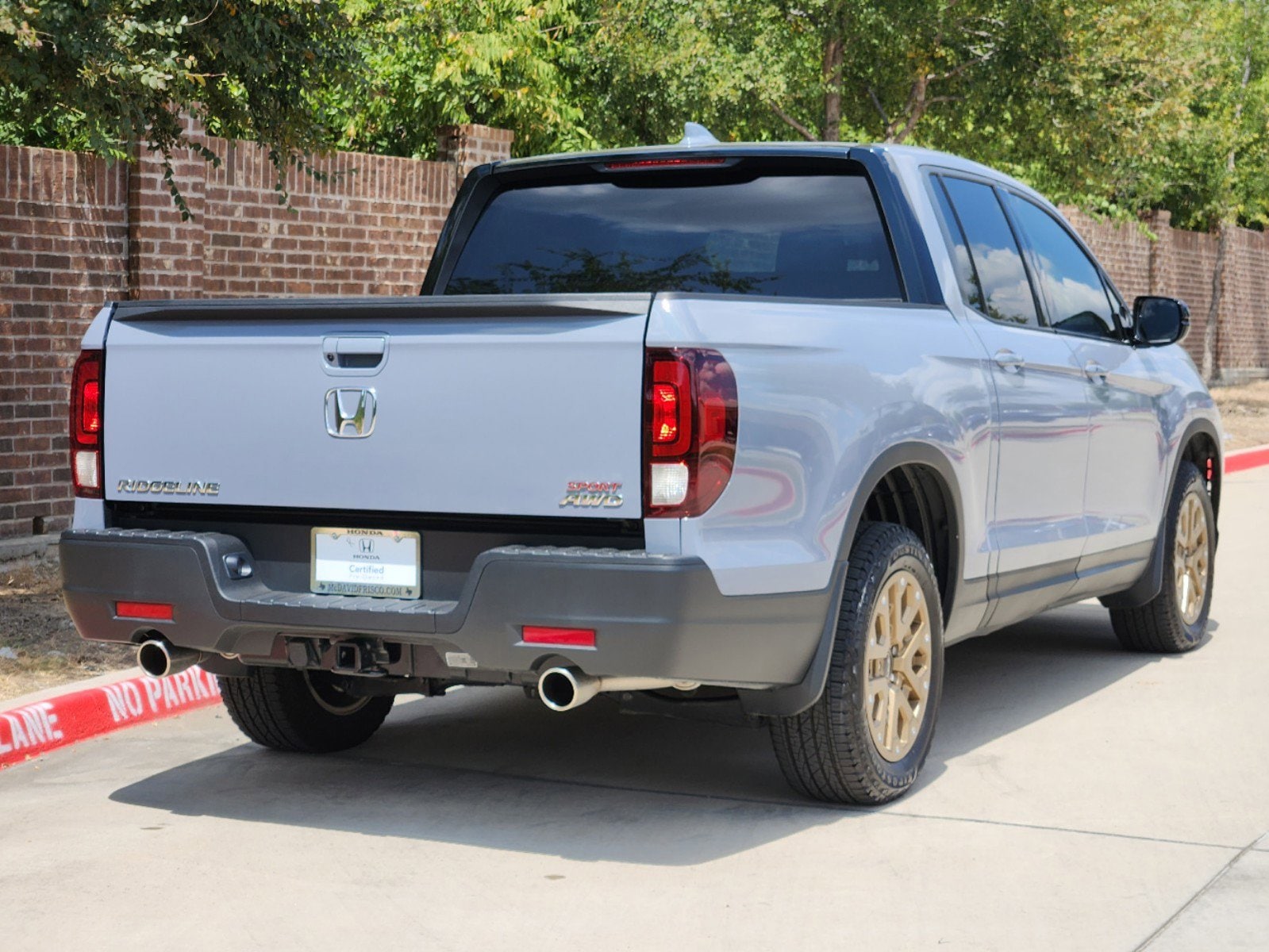 Certified 2023 Honda Ridgeline Sport with VIN 5FPYK3F17PB052033 for sale in Frisco, TX