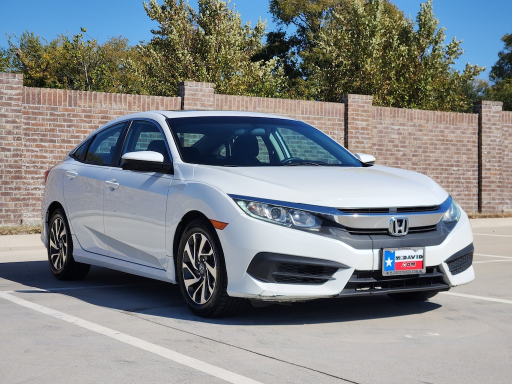 Used 2018 Honda Civic EX Sedan