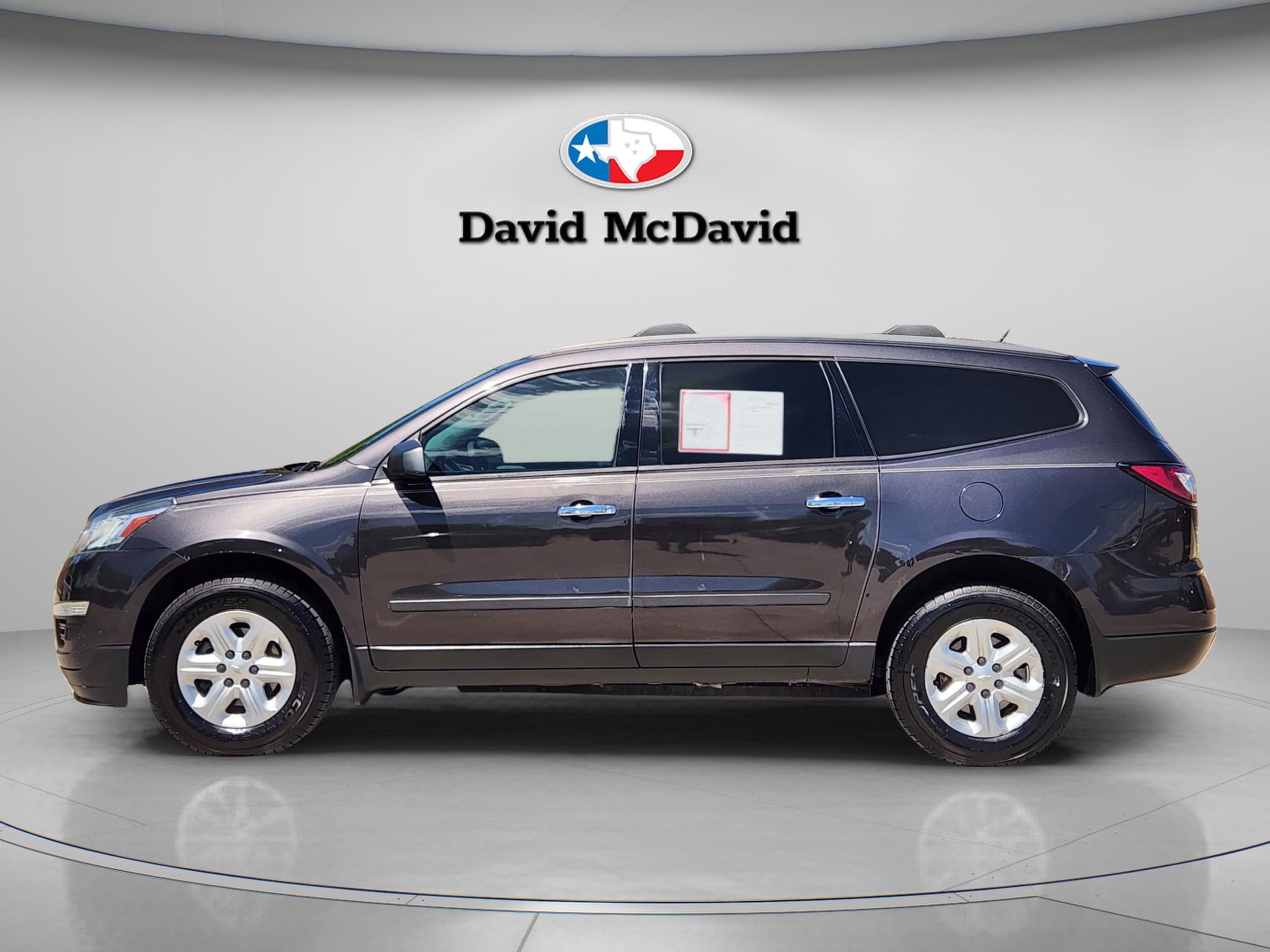 Used 2015 Chevrolet Traverse LS with VIN 1GNKRFED4FJ287608 for sale in Frisco, TX