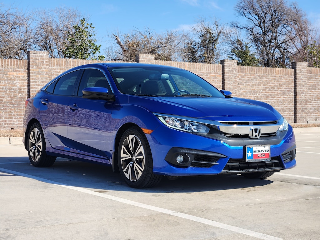 Used 2018 Honda Civic EX-L Sedan
