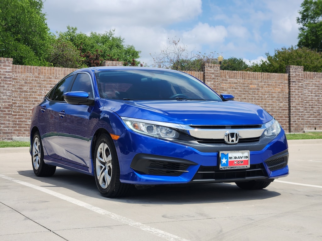 Used 2016 Honda Civic LX Sedan