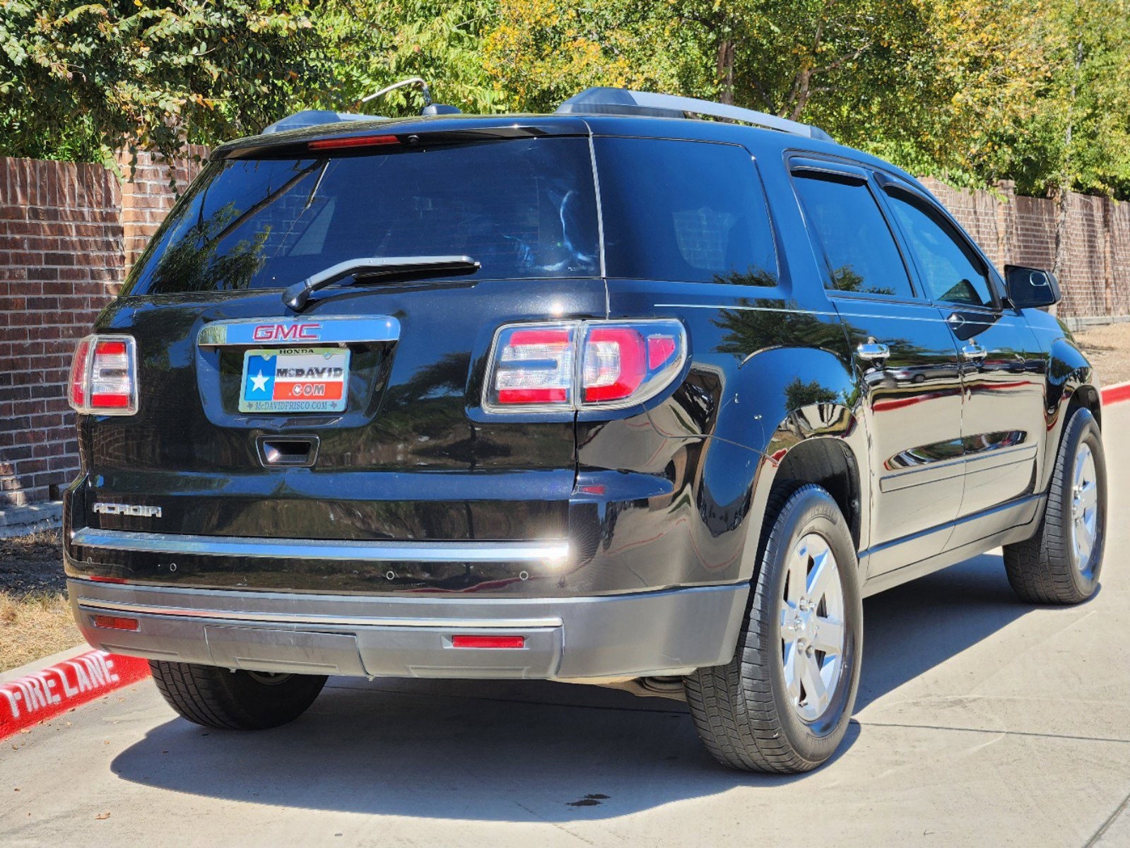 Used 2016 GMC Acadia SLE-1 with VIN 1GKKRNED5GJ170340 for sale in Frisco, TX