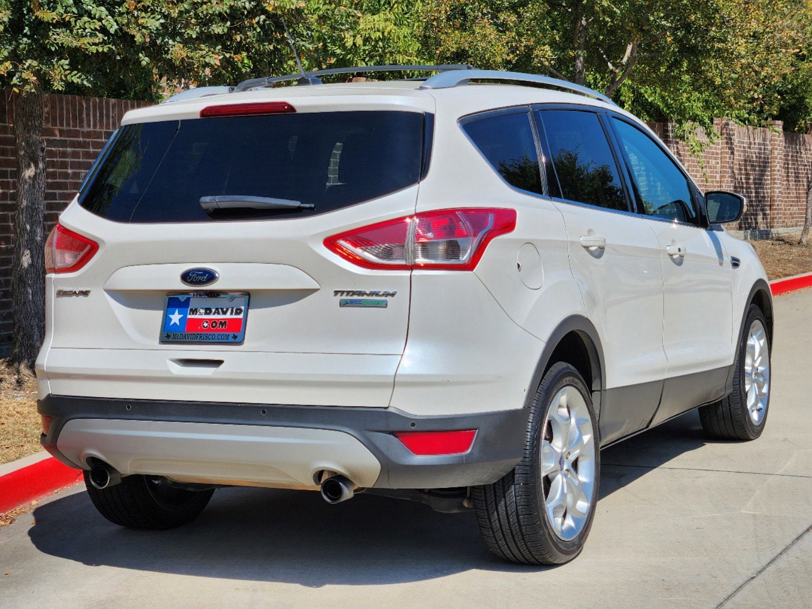 Used 2013 Ford Escape Titanium with VIN 1FMCU0J92DUA10893 for sale in Frisco, TX