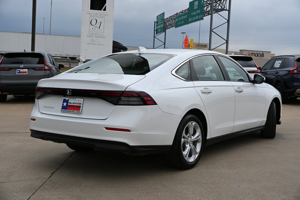 Certified 2025 Honda Accord LX Sedan
