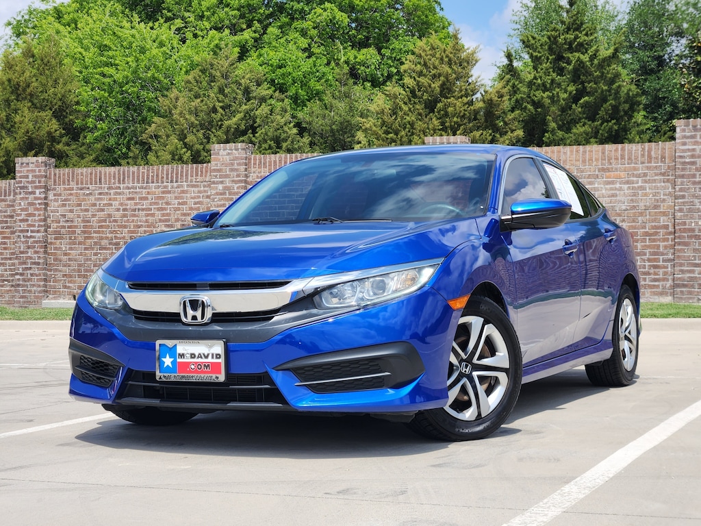 Used 2016 Honda Civic LX Sedan
