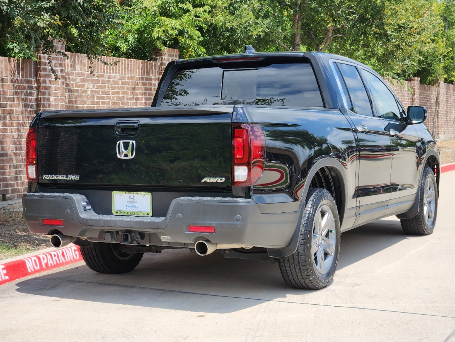 Certified 2023 Honda Ridgeline RTL-E with VIN 5FPYK3F78PB047556 for sale in Frisco, TX