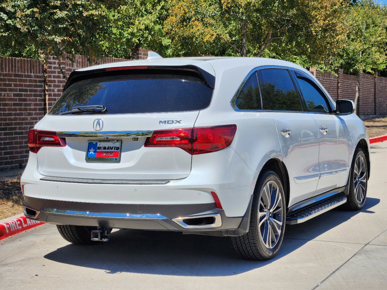 Used 2020 Acura MDX Technology Package with VIN 5J8YD3H55LL015591 for sale in Frisco, TX