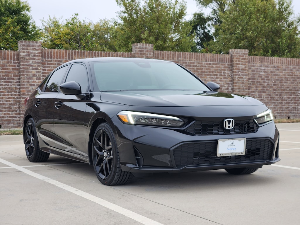 Certified 2026 Honda Civic Sport Sedan