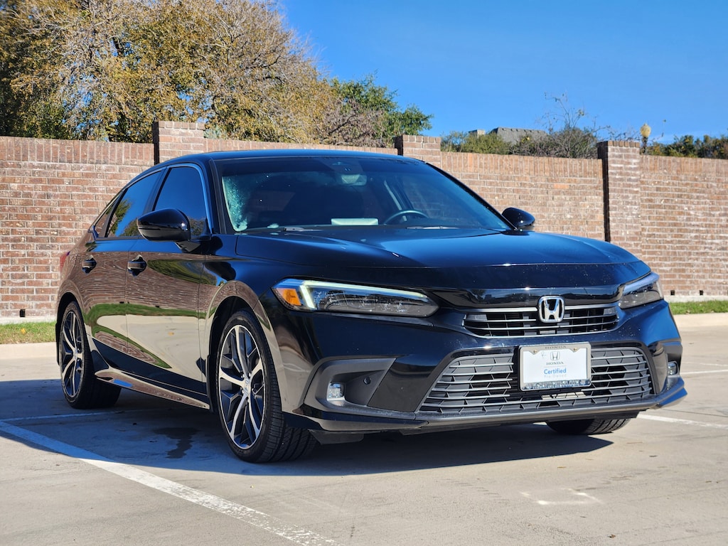 Certified 2022 Honda Civic Touring Sedan