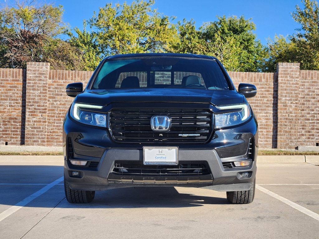 Certified 2023 Honda Ridgeline Black Edition Truck Crew Cab