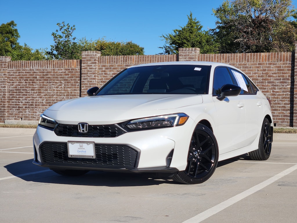 Certified 2026 Honda Civic Sport Sedan