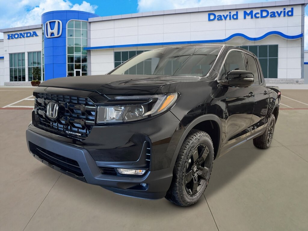 New 2026 Honda Ridgeline Black Edition Truck Crew Cab