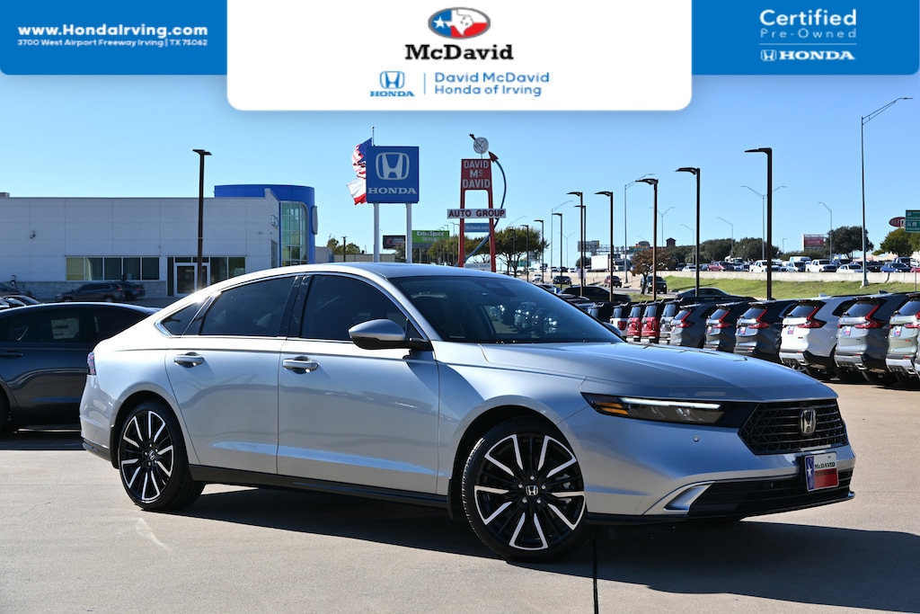 Certified 2025 Honda Accord Hybrid Touring Sedan