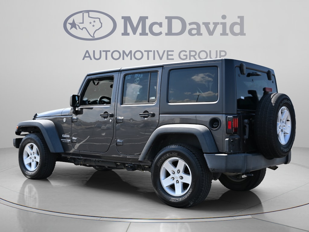 Used 2018 Jeep Wrangler JK Unlimited Sport 4x4 SUV