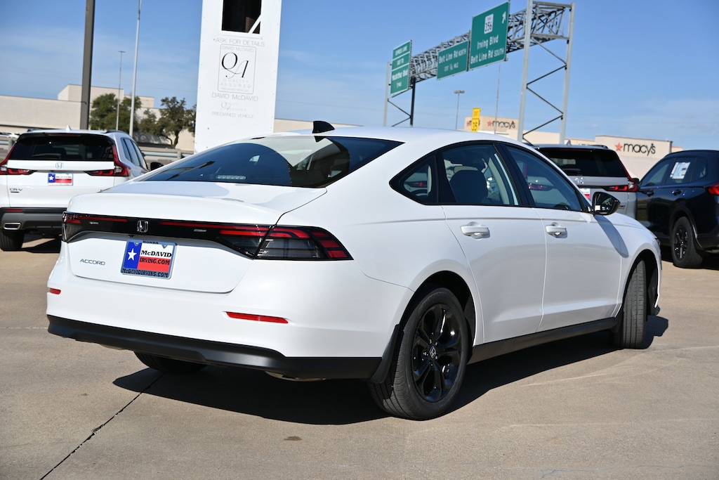 New 2025 Honda Accord SE Sedan
