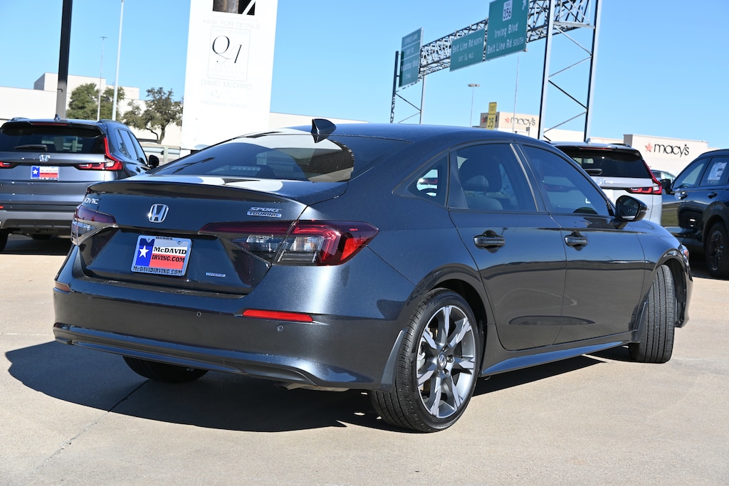 Certified 2025 Honda Civic Hybrid Sport Touring Sedan