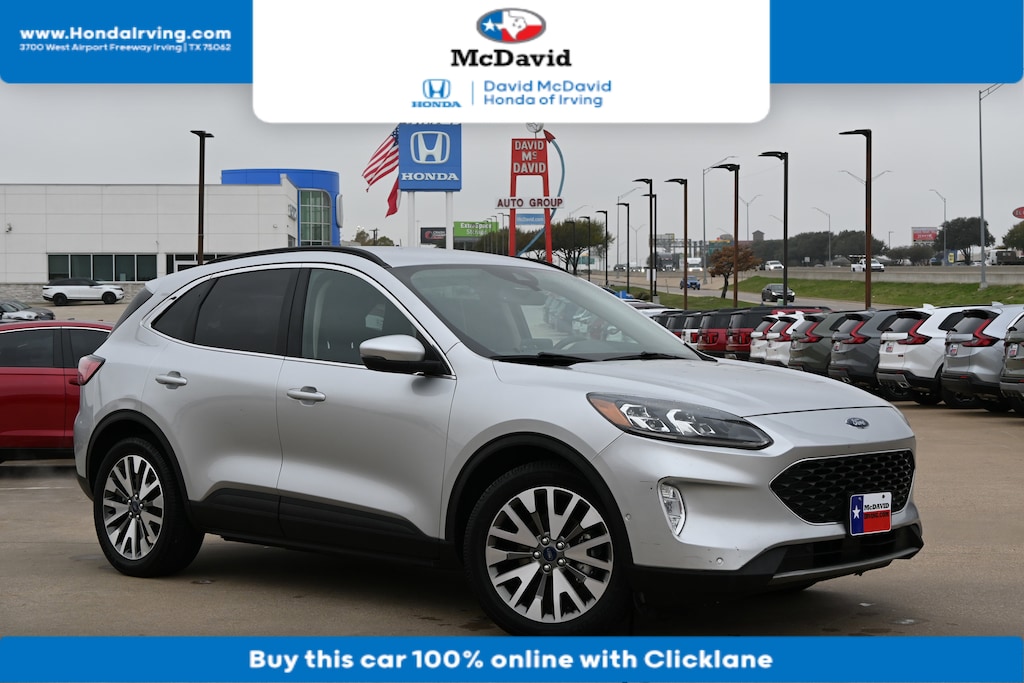 Used 2020 Ford Escape Titanium Hybrid SUV