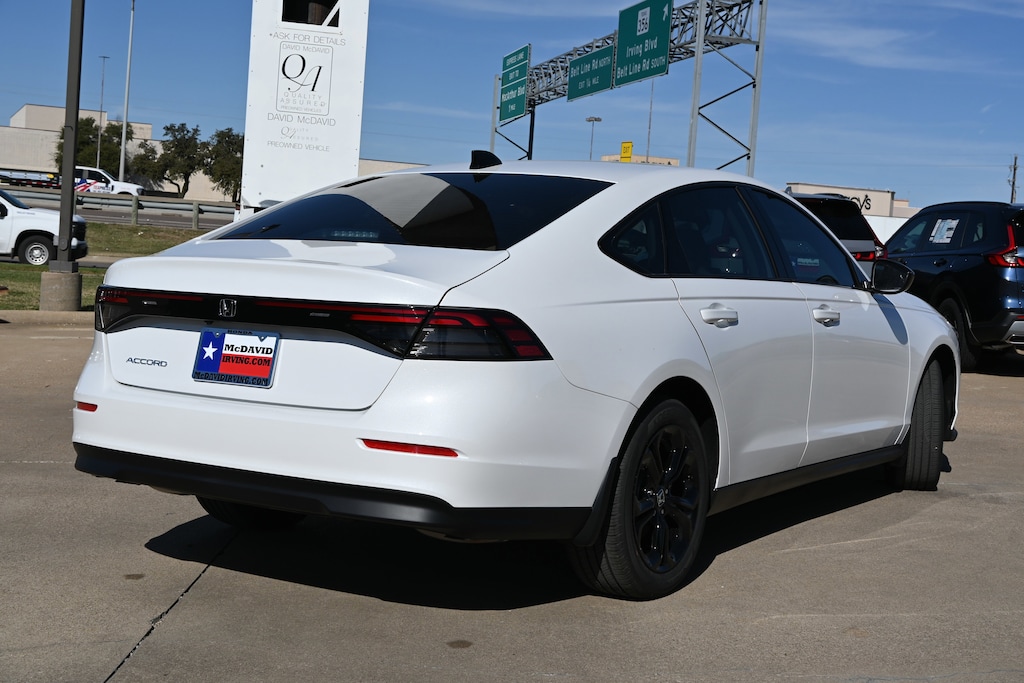 New 2025 Honda Accord SE Sedan