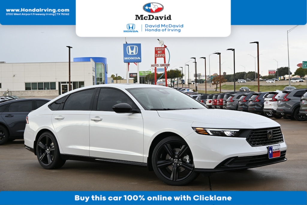 New 2025 Honda Accord Hybrid Sport-L Sedan