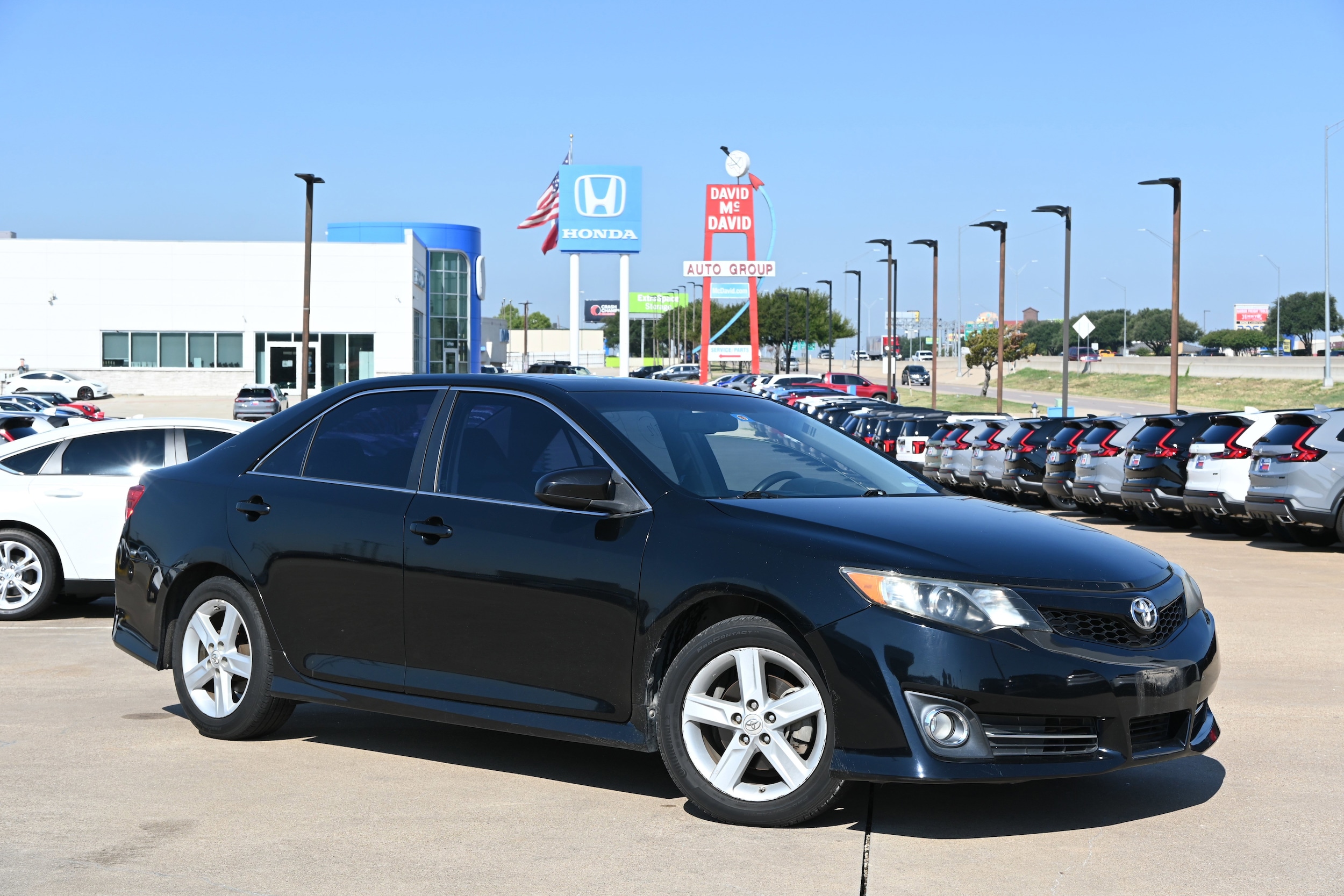 Used 2012 Toyota Camry SE with VIN 4T1BF1FK7CU104547 for sale in Irving, TX