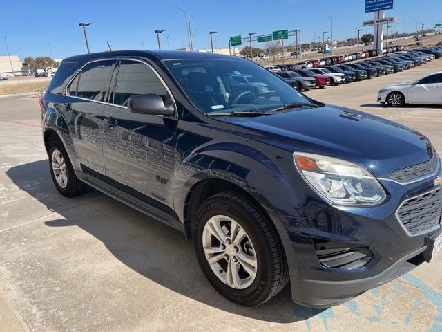 Used 2016 Chevrolet Equinox LS with VIN 2GNALBEK7G1141025 for sale in Irving, TX