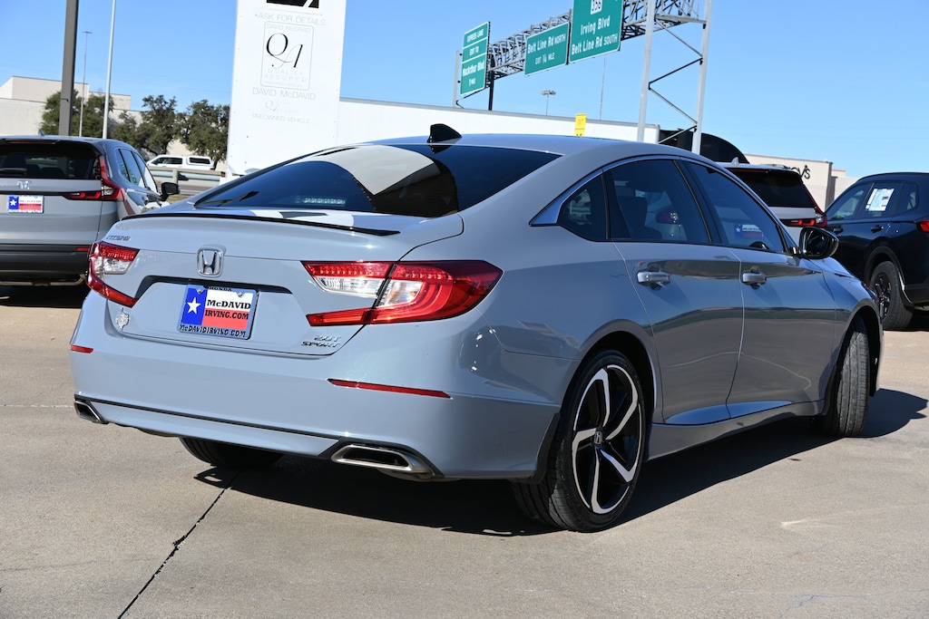 Certified 2022 Honda Accord Sport 2.0T Sedan
