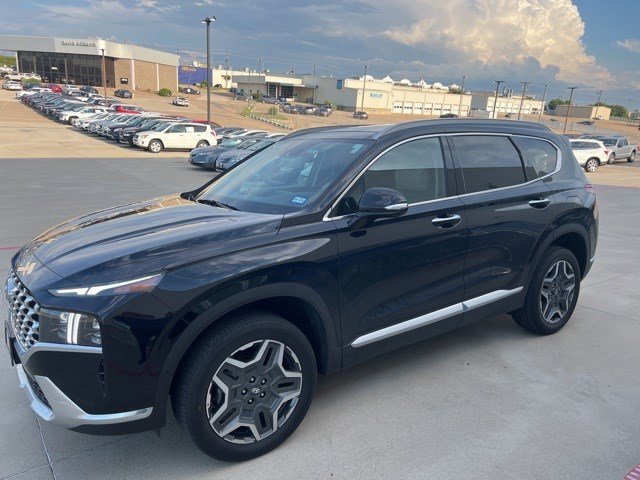 Used 2021 Hyundai Santa Fe Limited with VIN 5NMS4DAL9MH308013 for sale in Irving, TX