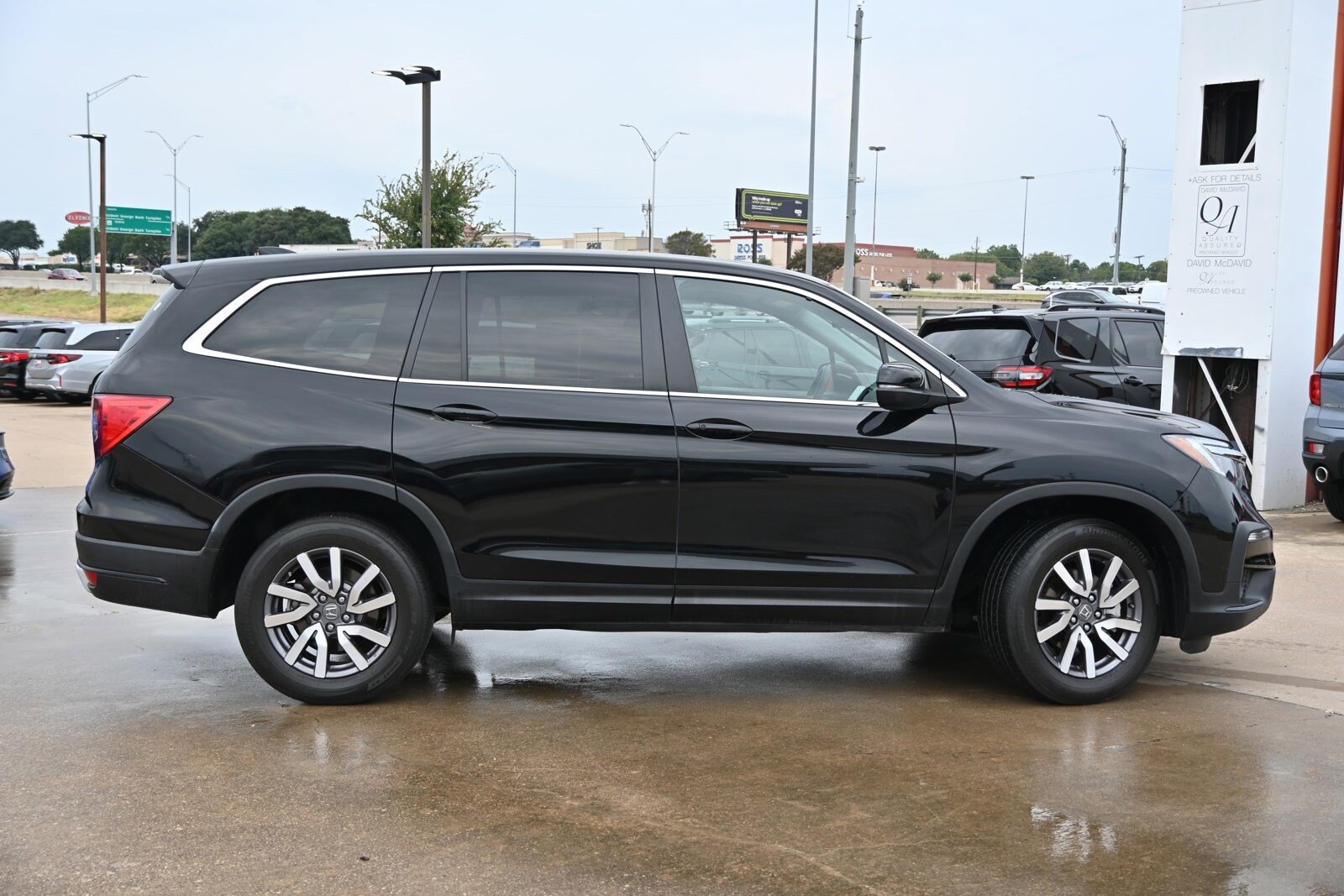 Used 2020 Honda Pilot EX-L with VIN 5FNYF5H5XLB009681 for sale in Irving, TX