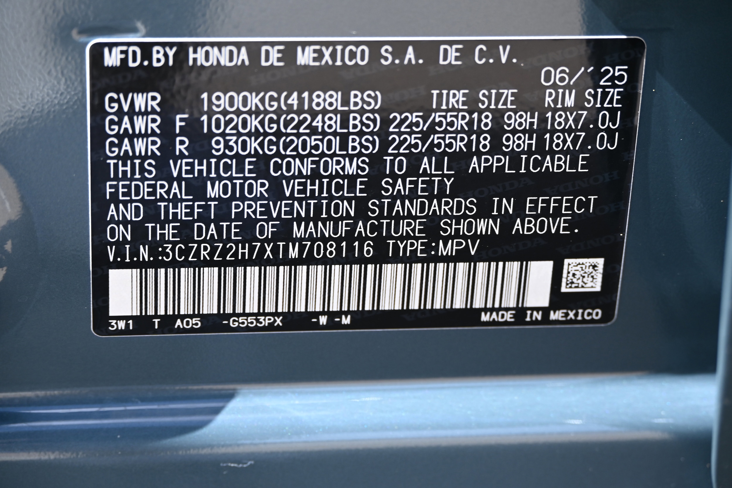 2026 Honda HR-V EX-L - Photo 25