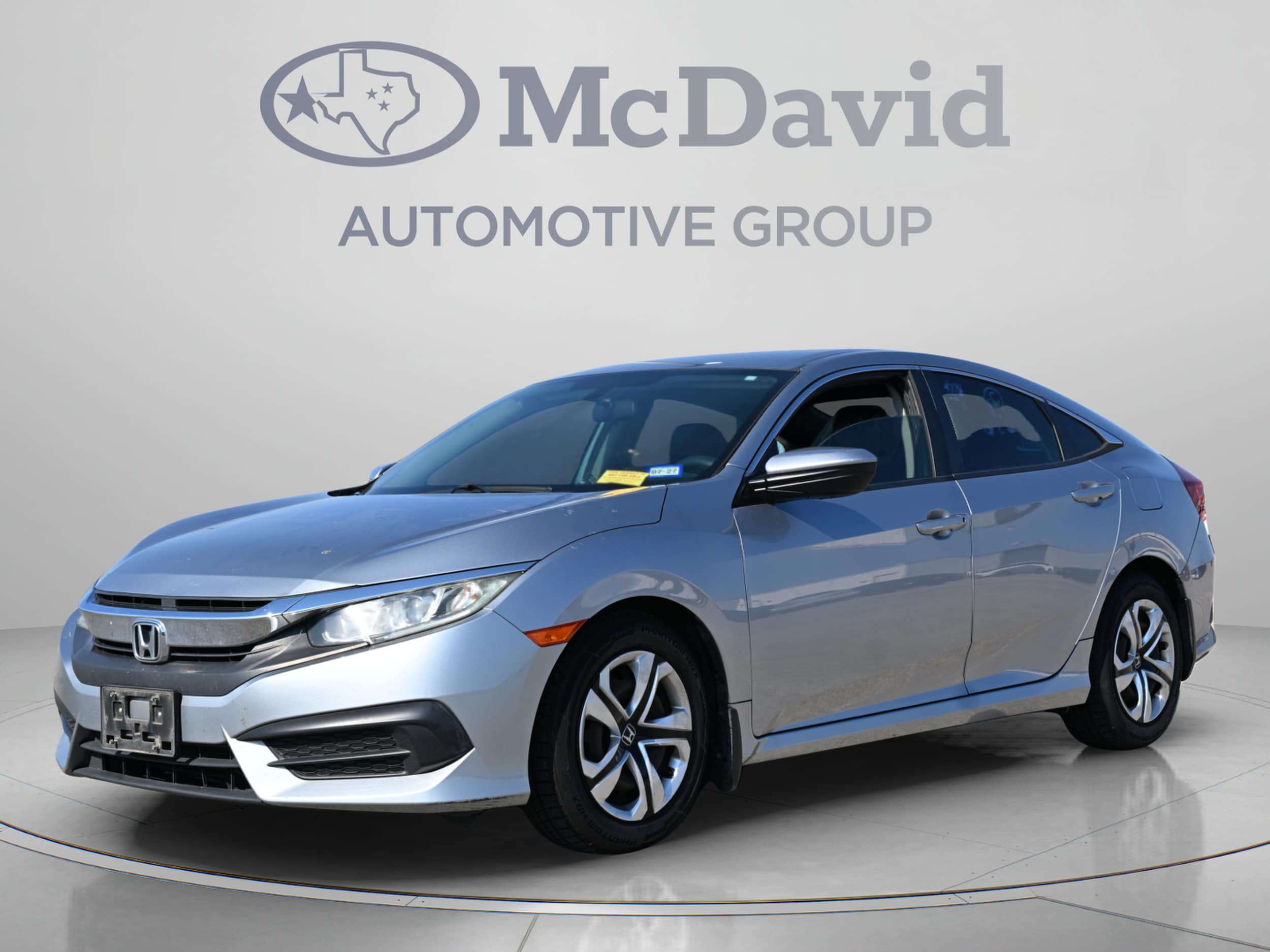 Used 2016 Honda Civic LX with VIN 19XFC2F57GE069382 for sale in Irving, TX