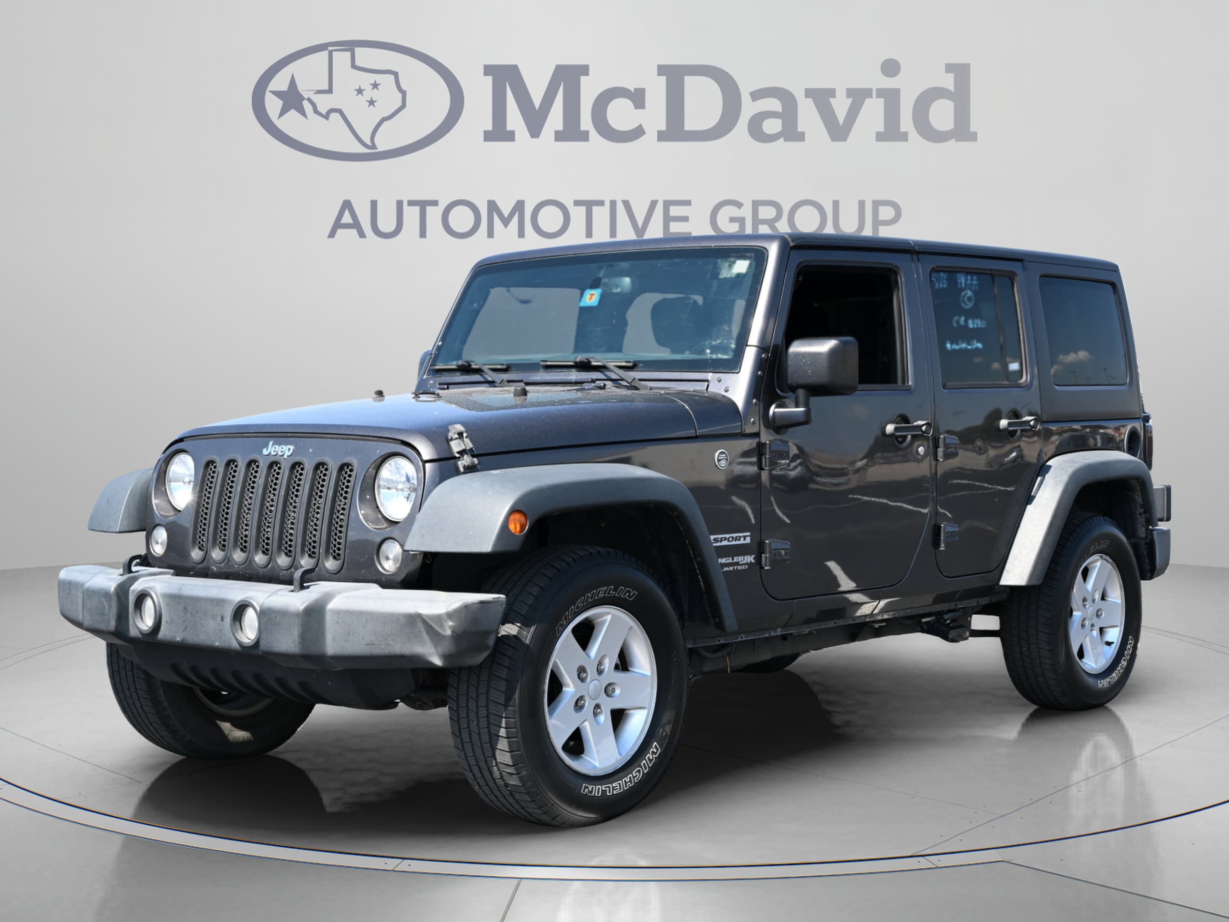 Pre-Owned 2018 Jeep Wrangler JK Unlimited Sport 4x4