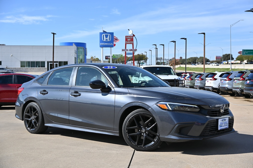 Used 2022 Honda Civic Sport Sedan
