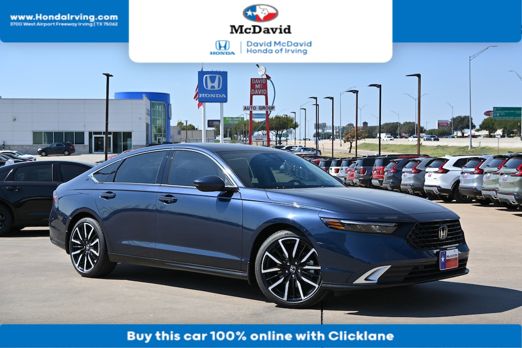 New 2025 Honda Accord Hybrid Touring Sedan