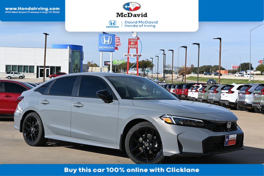 New 2026 Honda Civic Sport Sedan