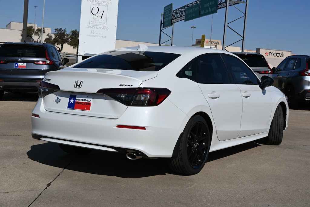 New 2026 Honda Civic Sport Sedan