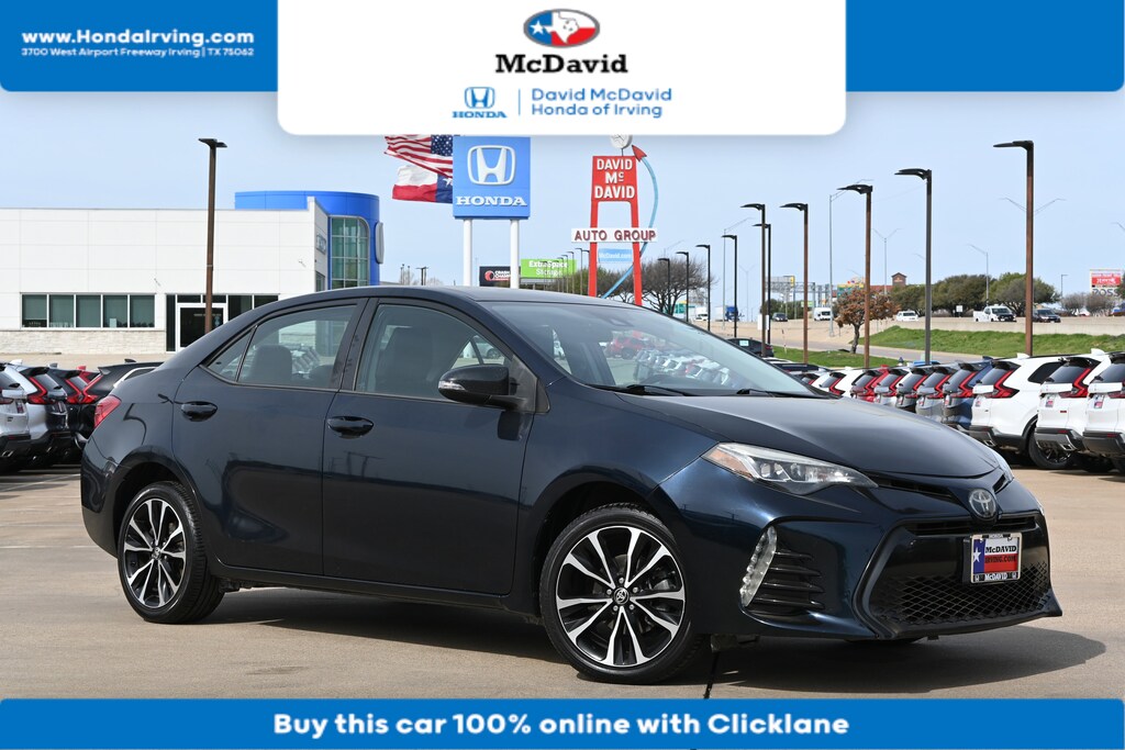 Used 2018 Toyota Corolla SE Sedan