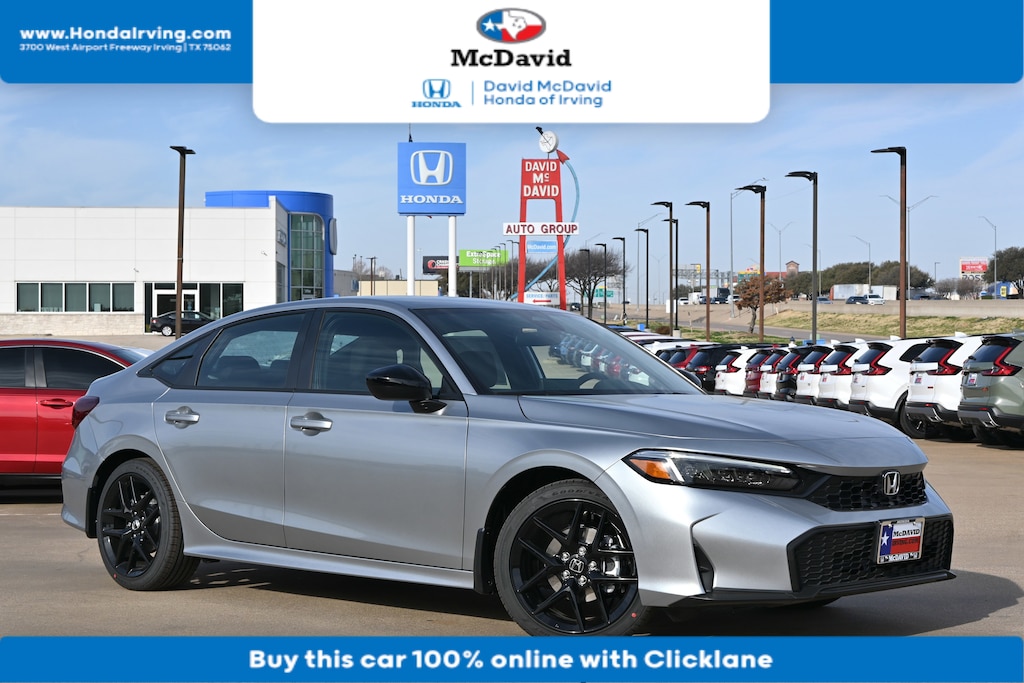 New 2026 Honda Civic Sport Sedan