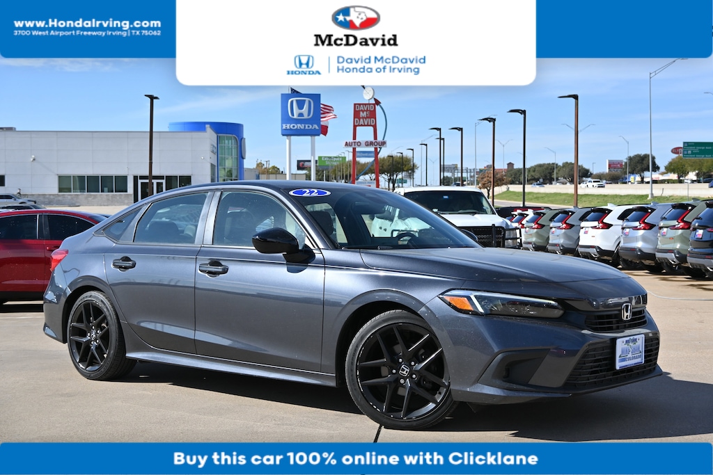 Used 2022 Honda Civic Sport Sedan