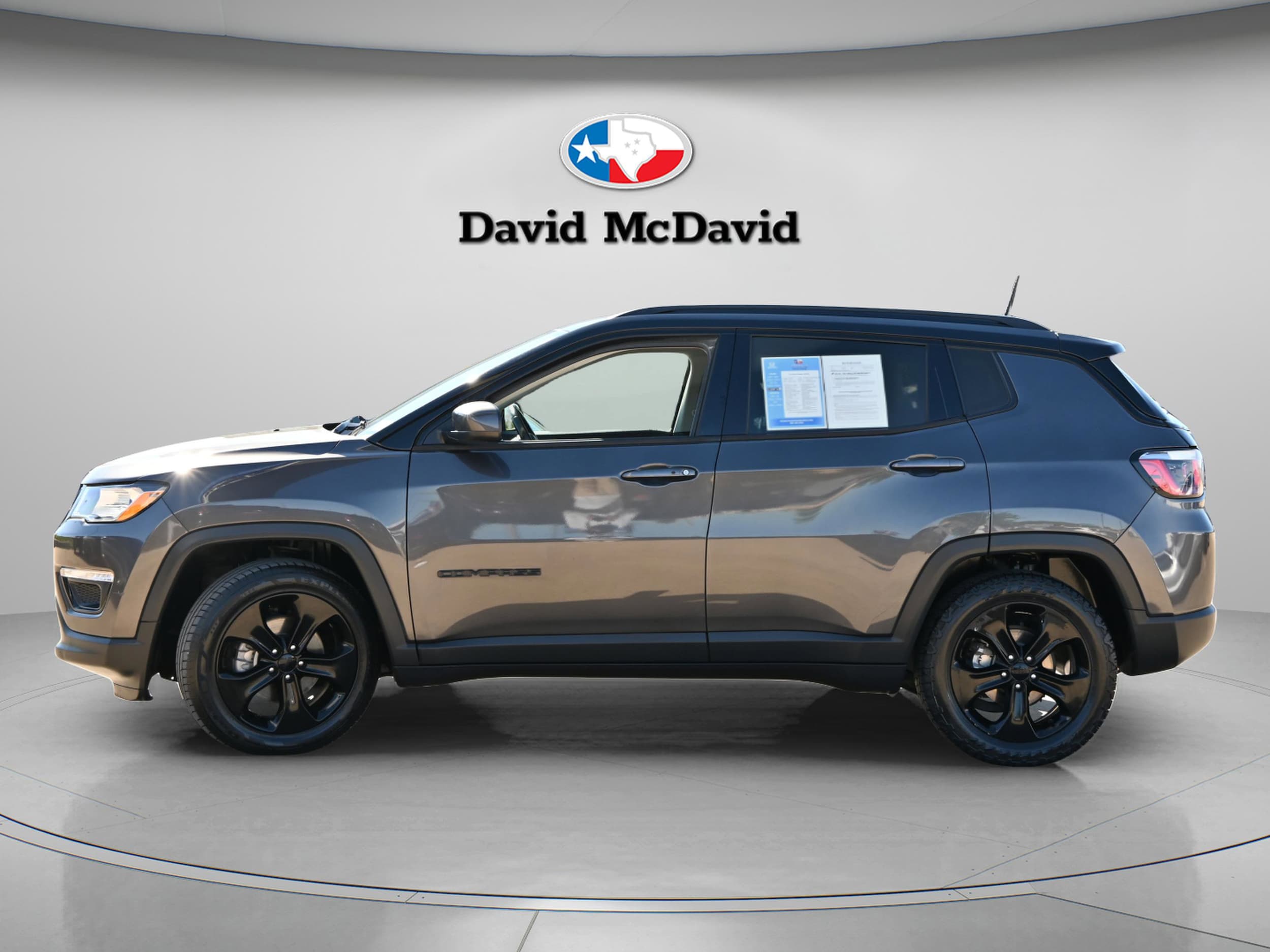 Used 2019 Jeep Compass Altitude with VIN 3C4NJCBB6KT612938 for sale in Irving, TX