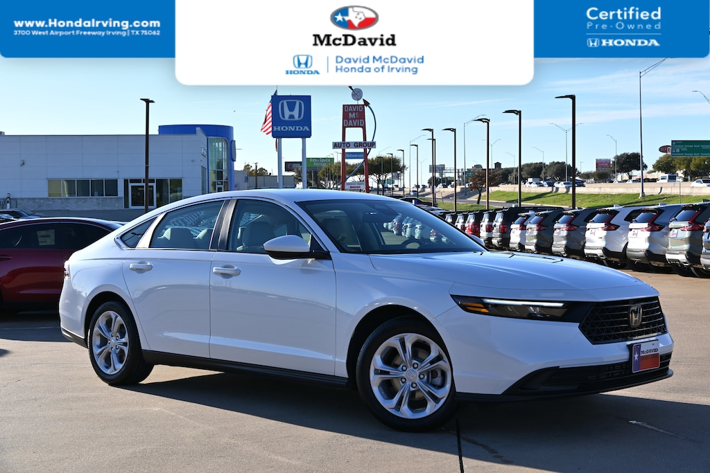 Certified 2025 Honda Accord LX Sedan