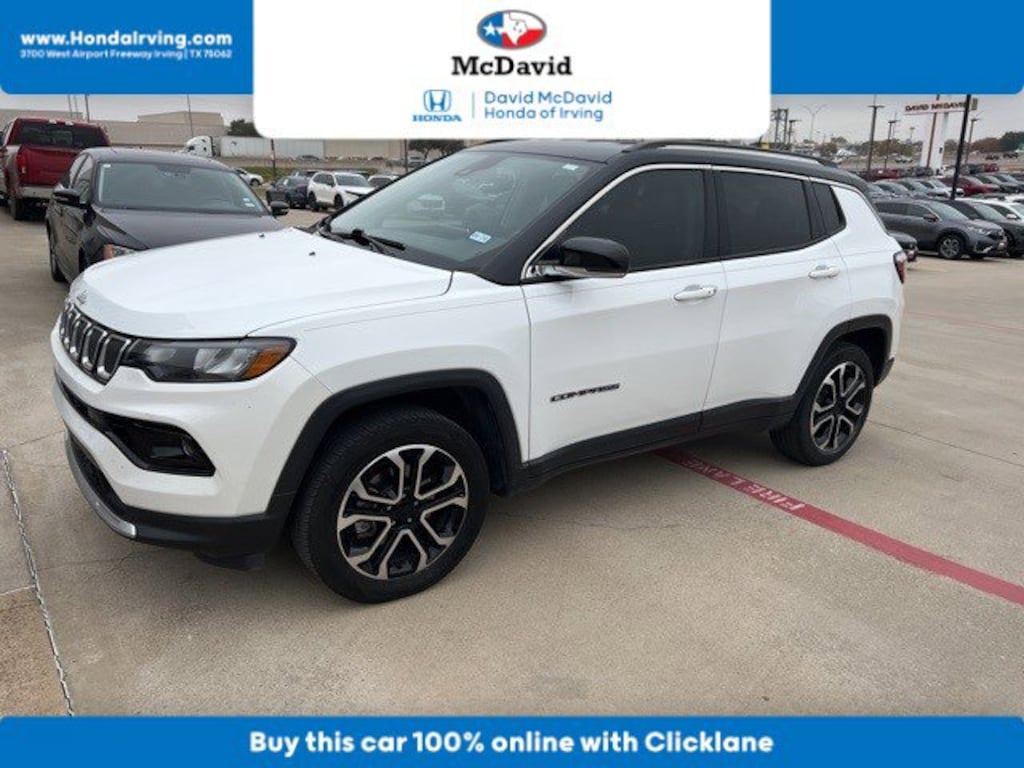 Used 2022 Jeep Compass Limited SUV