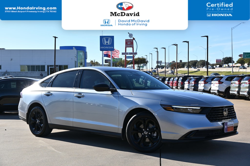 Certified 2025 Honda Accord SE Sedan