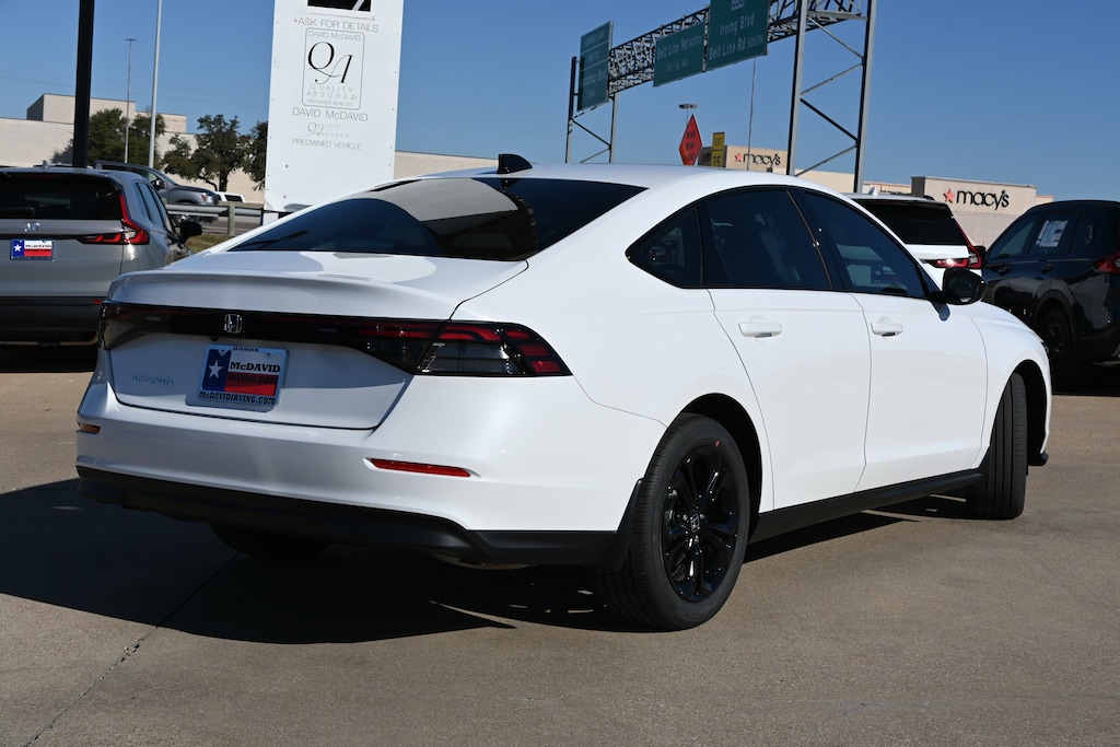 New 2025 Honda Accord SE Sedan