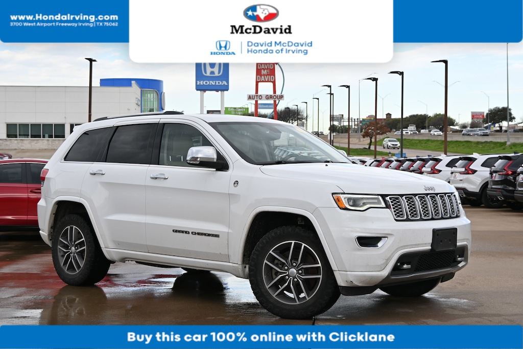 Used 2018 Jeep Grand Cherokee Overland 4x4 SUV