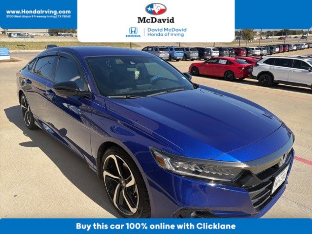 Used 2021 Honda Accord Sport 1.5T Sedan
