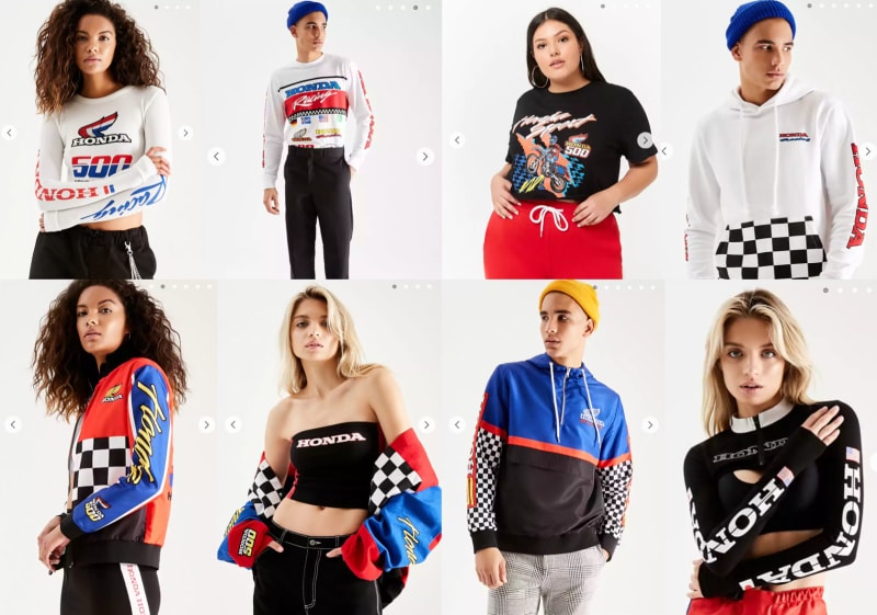 Honda Collabs with Forever 21 - Honda Fashion!