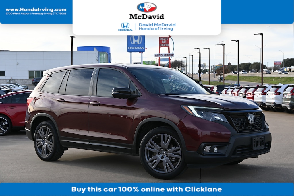 Used 2021 Honda Passport EX-L 2WD SUV