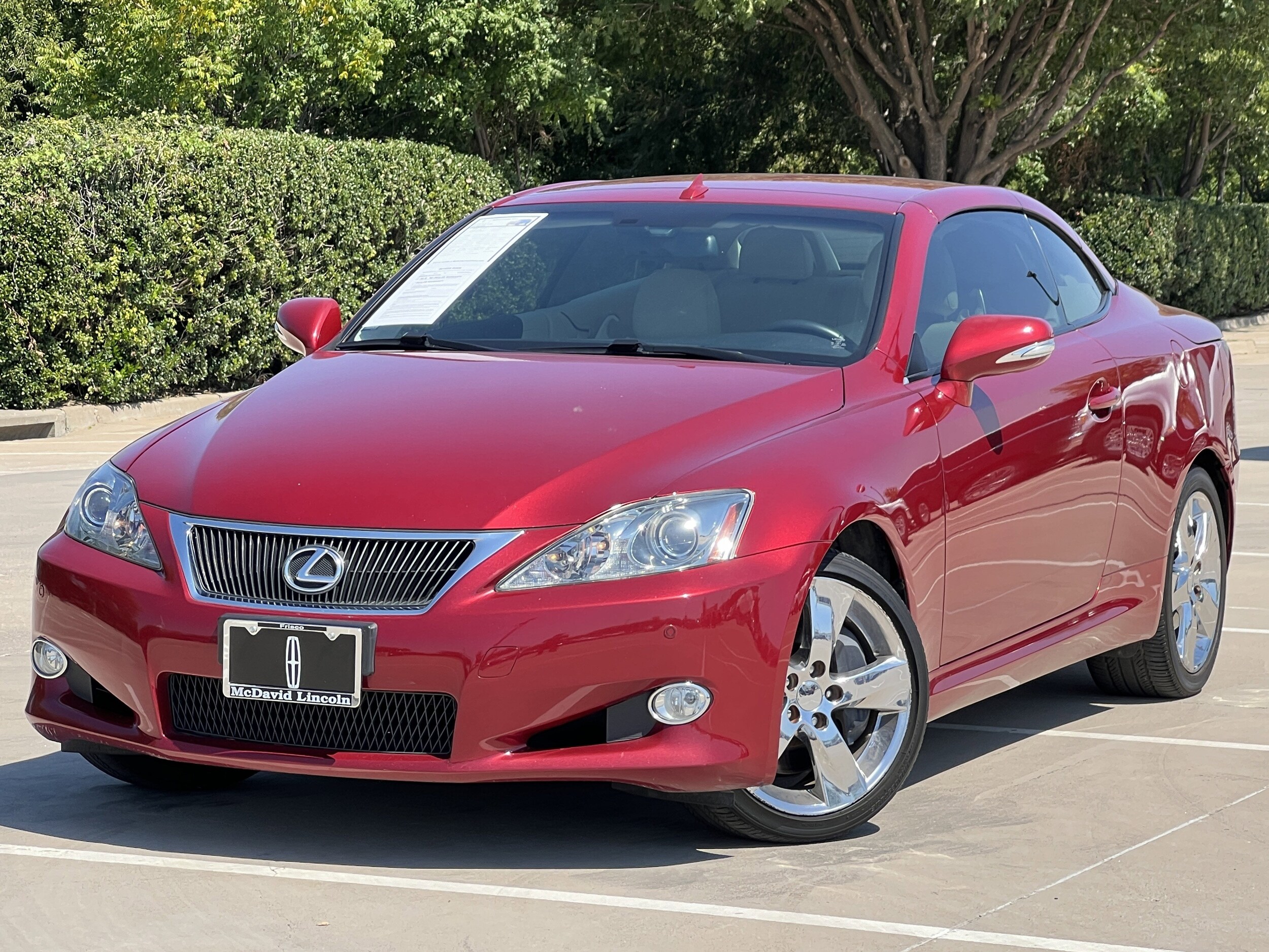 2010 Lexus IS 350C photo 2