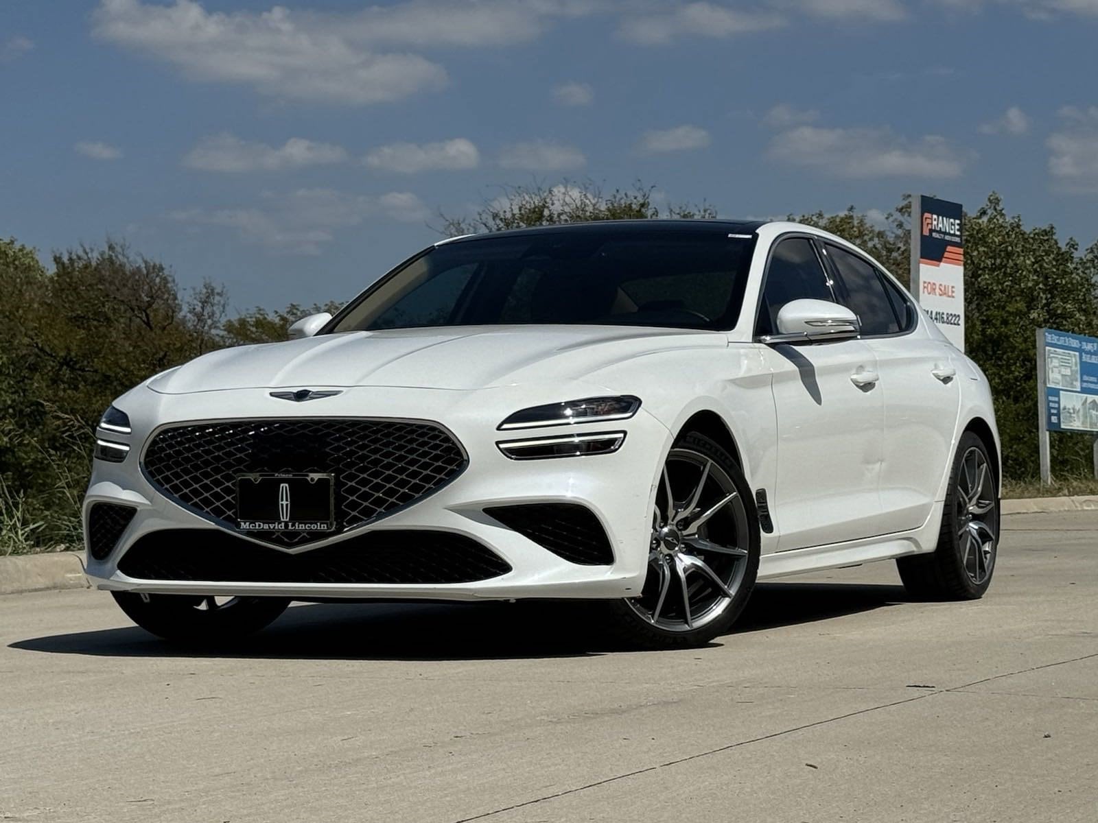 Used 2022 GENESIS G70 Standard with VIN KMTG34TA8NU091201 for sale in Frisco, TX